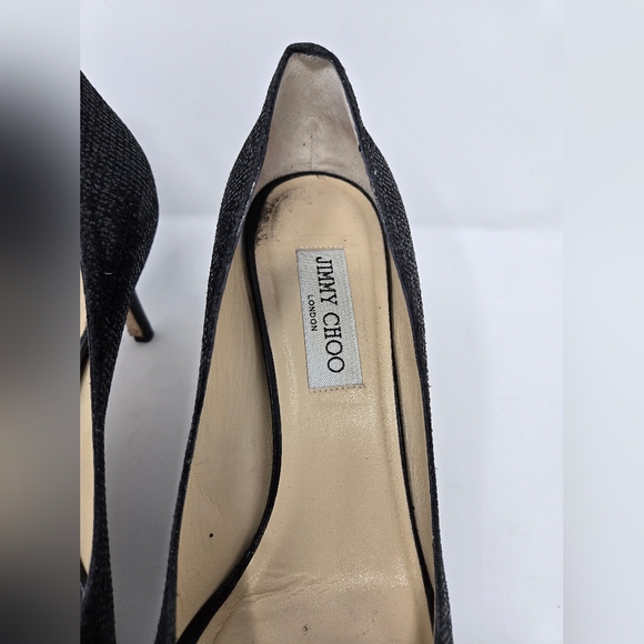 Jimmy Choo Peep Toe Pump 39 1/2 - Picture 5 of 11